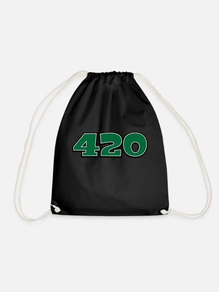 420 - Turnbeutel - Schwarz