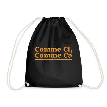 Comme Cl Comme Ca 01 - Sac de sport léger - noir - Devant