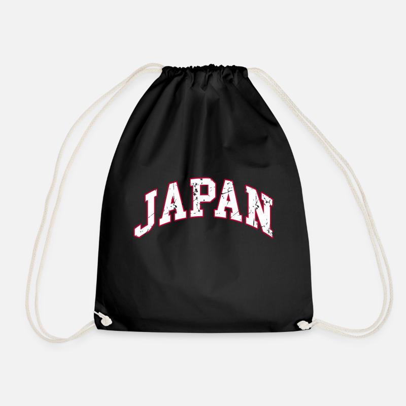 japan - Turnbeutel - Schwarz