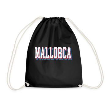 Mallorca Glich - Turnbeutel - Schwarz - Vorne