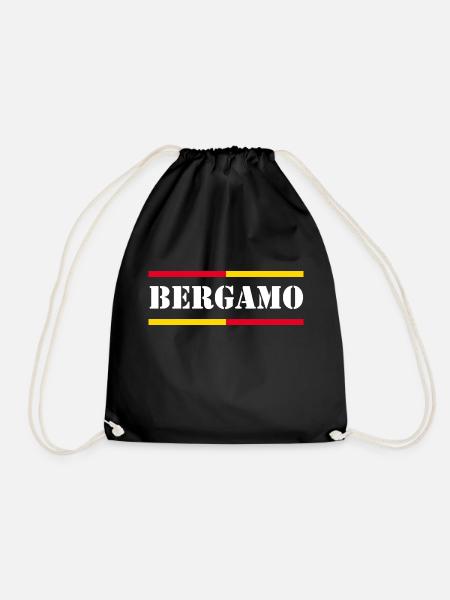 Bergamo - Turnbeutel - Schwarz