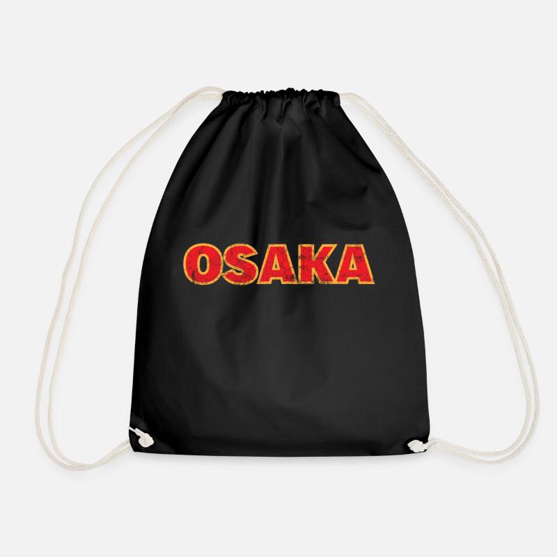 Osaka - Turnbeutel - Schwarz