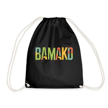 Bamako - Sac de sport léger - noir - Devant