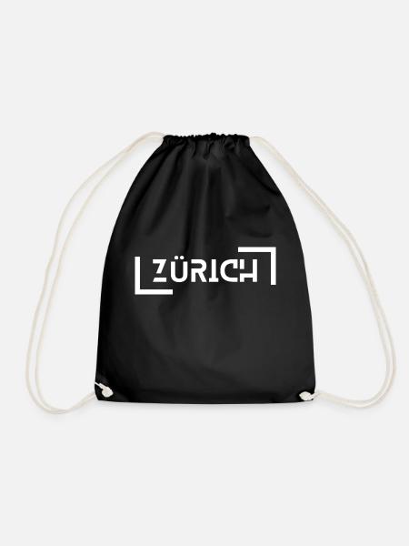 Zürich - Turnbeutel - Schwarz