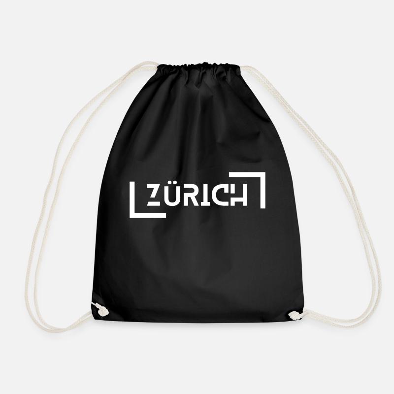 Zürich - Turnbeutel - Schwarz