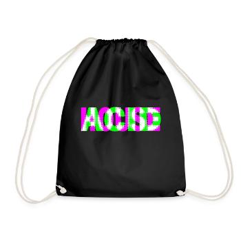 acid house - Drawstring Bag - black - Front
