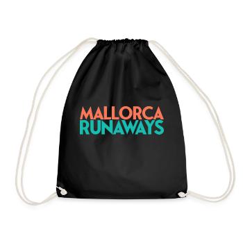 mallorca runaways - Turnbeutel - Schwarz - Vorne