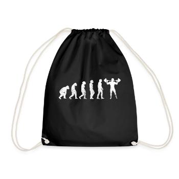 Fitness Bodybuilder Musculation Muscle Athletes - Sac de sport léger - noir - Devant