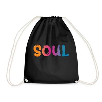 Soul - Drawstring Bag - black - Front