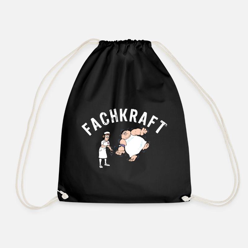 FACHKRAFT FRAUEN - Turnbeutel - Schwarz