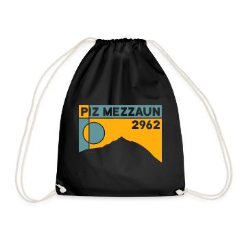Piz Mezzaun, Randonnée à ski, Tour de montagne, Souvenir, Souvenir - Sac de sport léger - noir - Devant