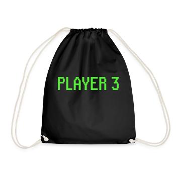 Citation du joueur 3 - Sac de sport léger - noir - Devant