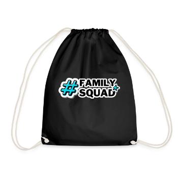 Family Squad – Together, We’re Stronger - Turnbeutel - Schwarz - Vorne