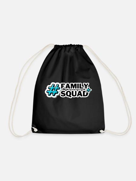 Family Squad – Together, We’re Stronger - Turnbeutel - Schwarz