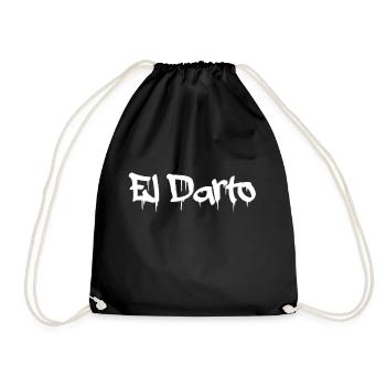 El darto - Drawstring Bag - black - Front