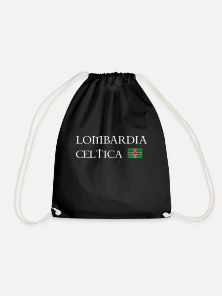 Keltische Lombardei - Turnbeutel - Schwarz