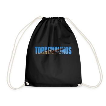 Torremolinos Malaga Spanien - Turnbeutel - Schwarz - Vorne