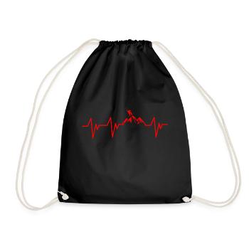 Snowboard Snowboarder - Sac de sport léger - noir - Devant