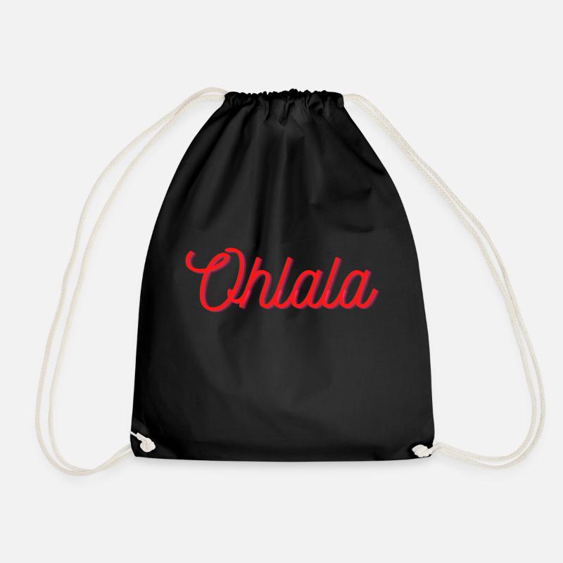 Ohlala - Turnbeutel - Schwarz