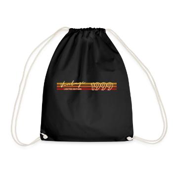 NÉ EN 1999 - Sac de sport léger - noir - Devant
