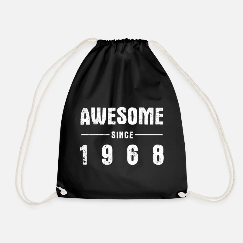 Awesome -since- 1968 - Turnbeutel - Schwarz