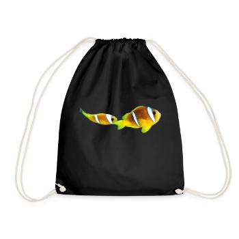 Nemo fishes - Sac de sport léger - noir - Devant