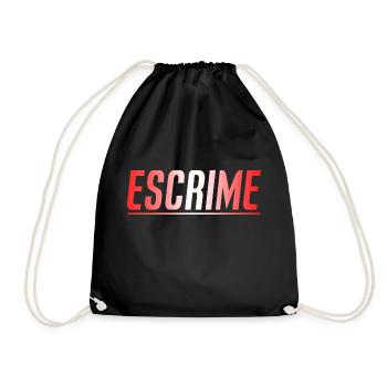 ESCRIME CADEAU SPORT SUISSE - Sac de sport léger - noir - Devant