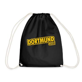 Dortmund - 0231 - Indicatif Régional - Sac de sport léger - noir - Devant