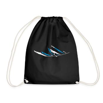 Planeurs plan - Sac de sport léger - noir - Devant