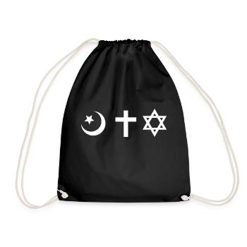 Religion - Turnbeutel - Schwarz - Vorne