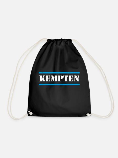 Kempten - Turnbeutel - Schwarz