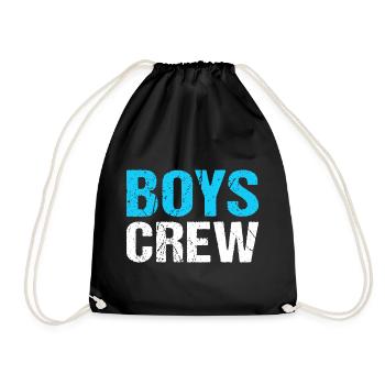 BOYS CREW Team Boys - Drawstring Bag - black - Front