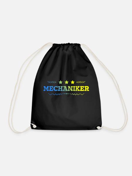 Mechaniker Beruf - Turnbeutel - Schwarz