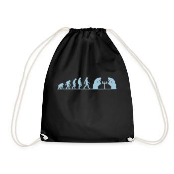 evolution failure - Drawstring Bag - black - Front