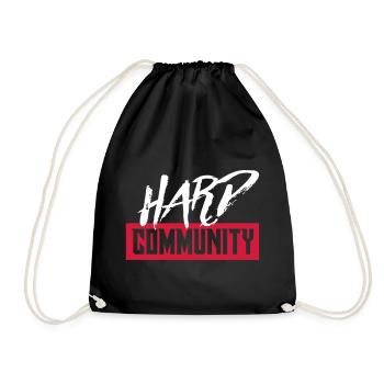Hard Community - Sac de sport léger - noir - Devant