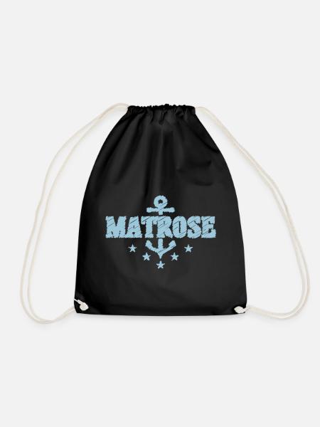MATROSE - Turnbeutel - Schwarz