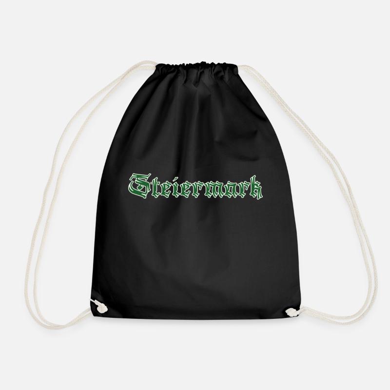 Steiermark - Turnbeutel - Schwarz