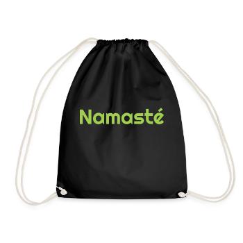 Namasté - Sac de sport léger - noir - Devant