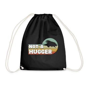 Pas un Hugger Porcupine Nature Lover Rod - Sac de sport léger - noir - Devant