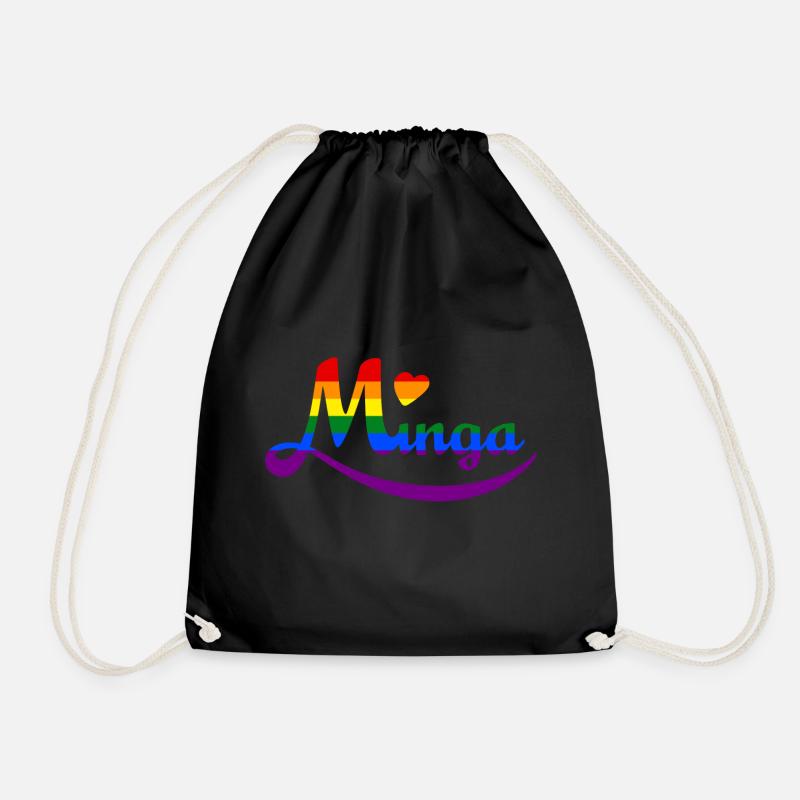 Minga Pride - Turnbeutel - Schwarz