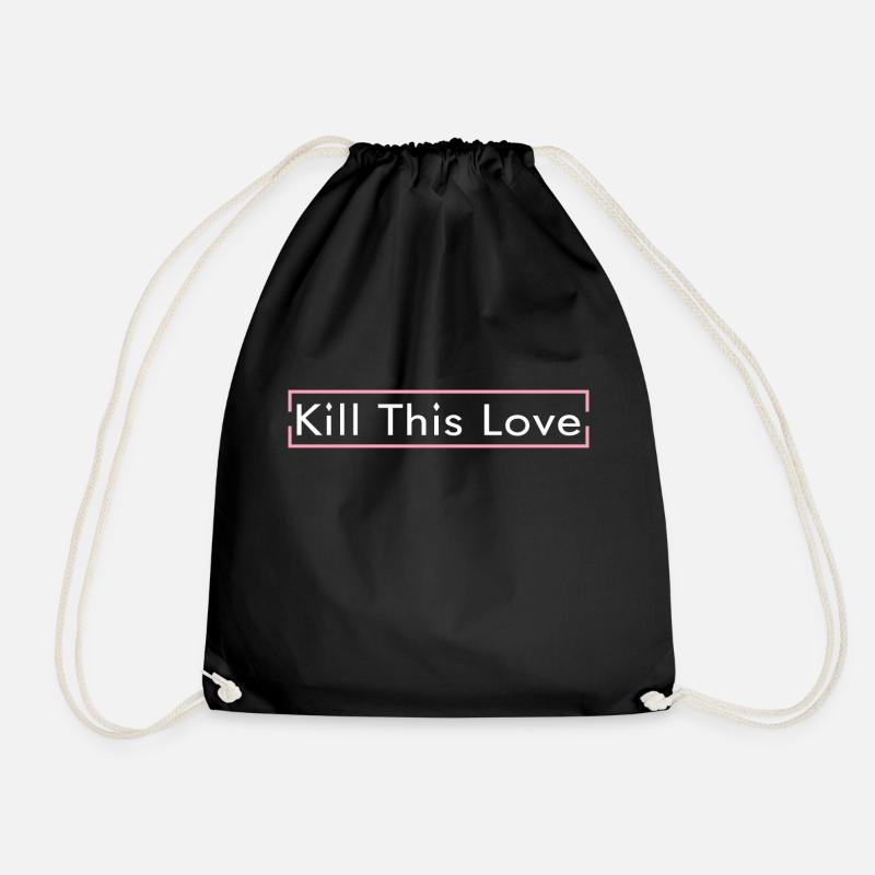 blackpink Pop Love - Turnbeutel - Schwarz