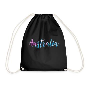 Pour tous ceux qui aiment l'Australie - Sac de sport léger - noir - Devant