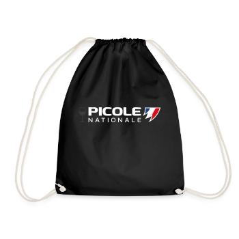 Picole nationale 👮 - Sac de sport léger - noir - Devant