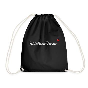 Petite soeur d'amour - Sac de sport léger - noir - Devant