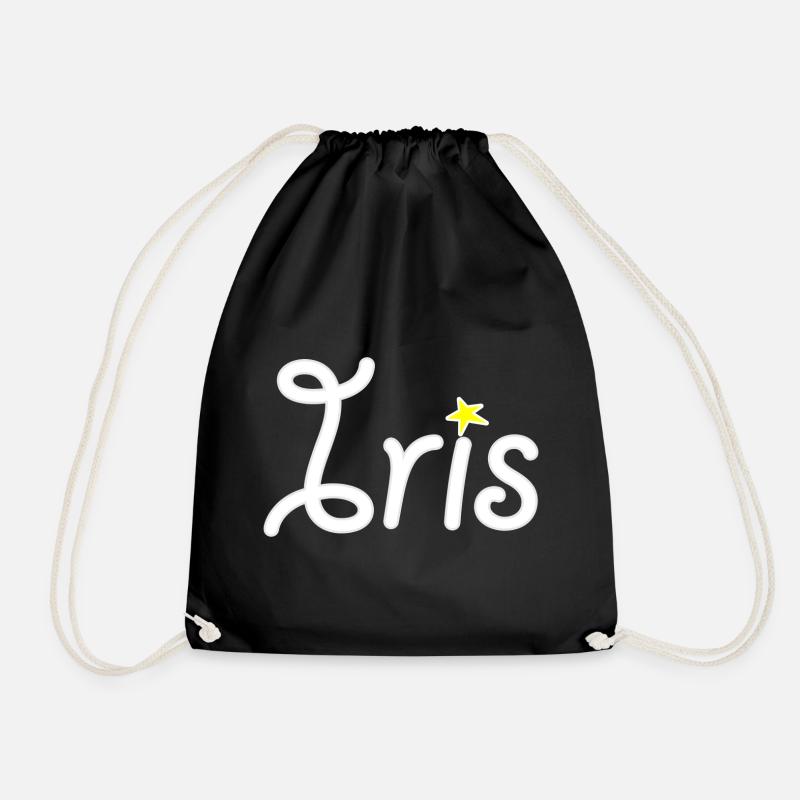 Iris - Turnbeutel - Schwarz