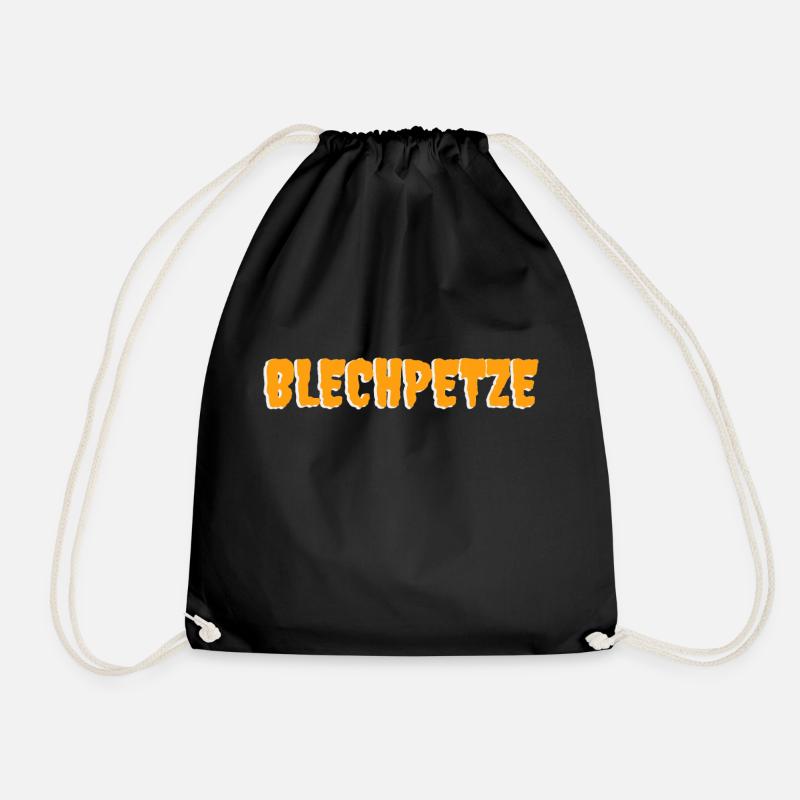 blechpetze - Turnbeutel - Schwarz