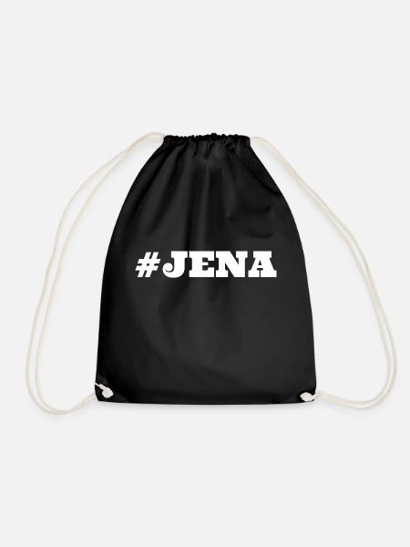 #Jena Ostdeutschland - Turnbeutel - Schwarz
