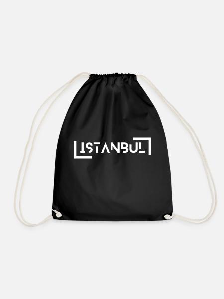Istanbul - Turnbeutel - Schwarz