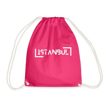 Istanbul - Turnbeutel - Fuchsia - Vorne