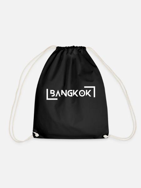 Bangkok - Turnbeutel - Schwarz